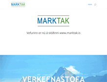 Tablet Screenshot of marktak.com